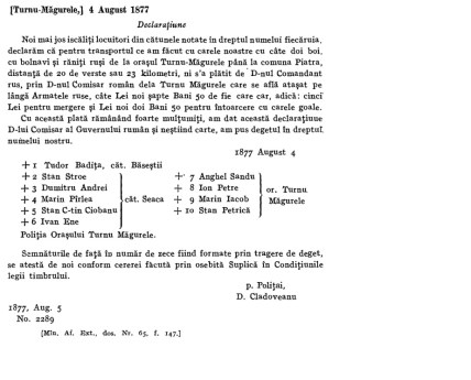DECLARATIUNE PIATRA FUNNY