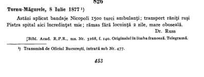piatra 1877 spital